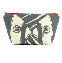 Load image into Gallery viewer, "Mirrored" in Red & Gray- Fat Bottom Bag- Large