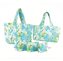Load image into Gallery viewer, "Parisian Poppies" Fat Bottom Bag- Medium