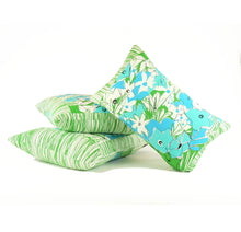 Load image into Gallery viewer, "Parisian Poppies" 18" x 18" pillow