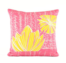 Load image into Gallery viewer, "Duchess" in Pink Lemonade- 18" x 18" pillow