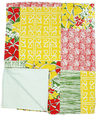 French Meadow Country Quilted Throw