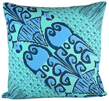 Load image into Gallery viewer, Zaire Ikat 24&quot; x 24&quot; pillow
