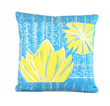 Load image into Gallery viewer, &quot;Duchess&quot; in Blue Bell- 18&quot; x 18&quot; pillow
