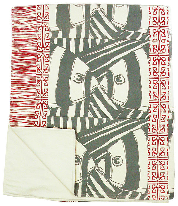 Mirrored Quilted Throw